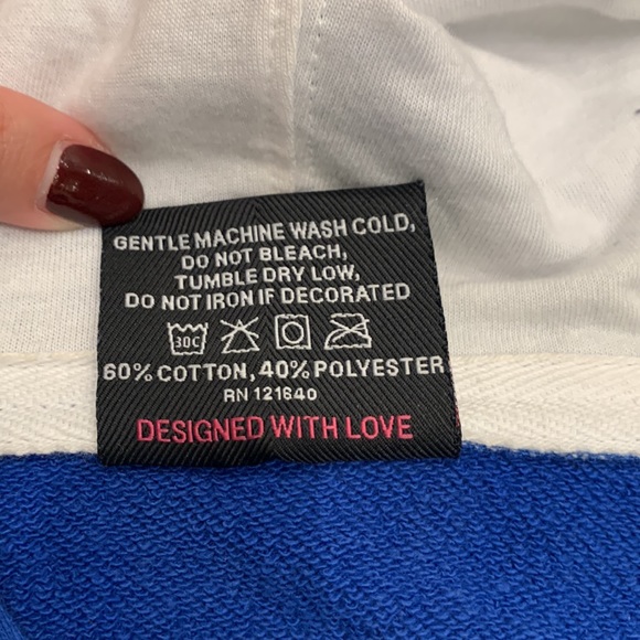 Kidrobot Blue Zipper Hoodie - Picture 4 of 11